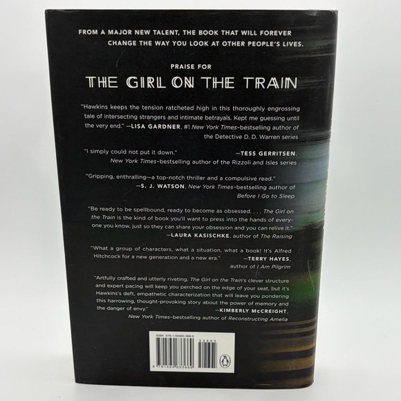 The Girl on the Train by Paula Hawkins - Hardcover - Picture 3 of 3